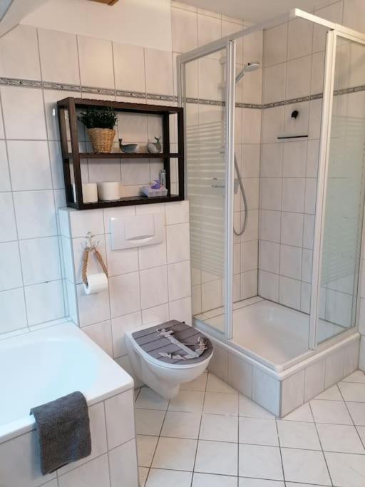 Osdorf Ferienwohnung Fernblick מראה חיצוני תמונה