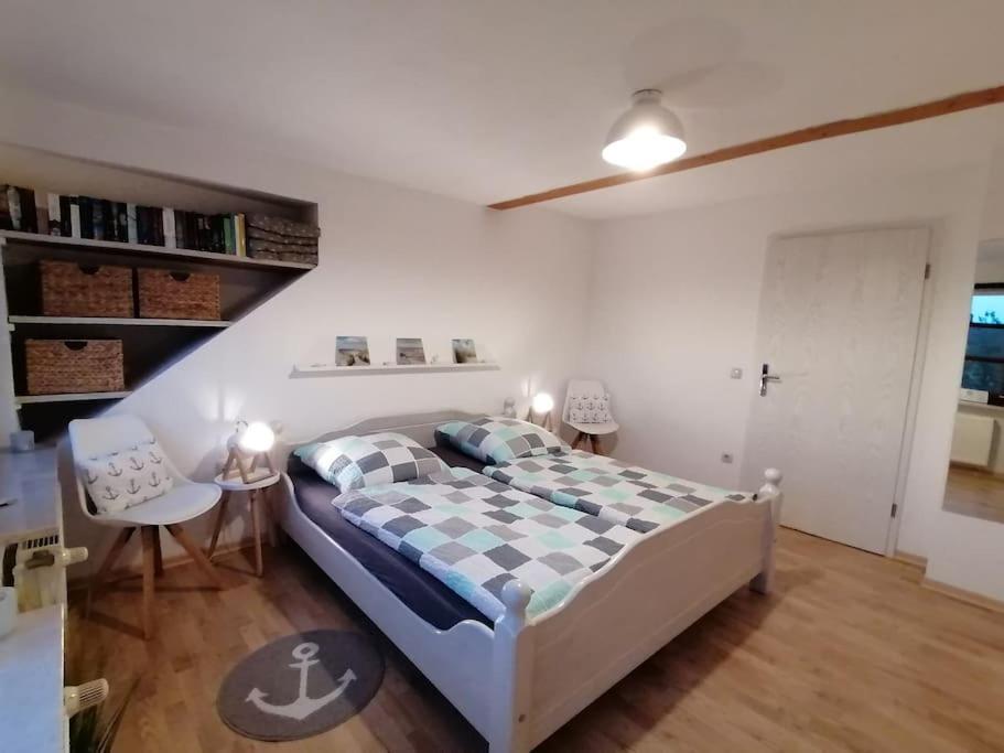 Osdorf Ferienwohnung Fernblick מראה חיצוני תמונה