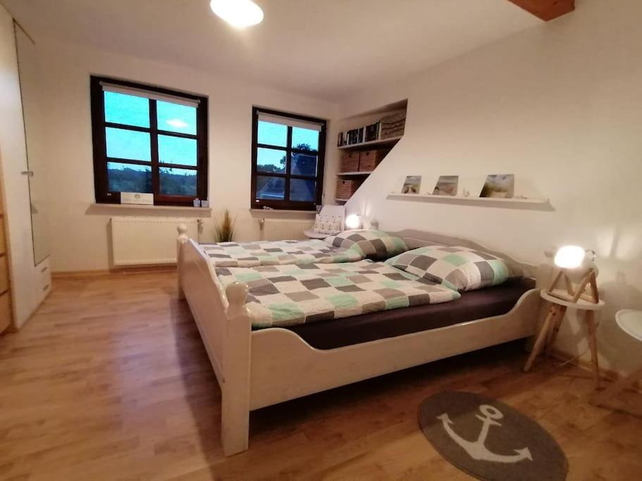 Osdorf Ferienwohnung Fernblick מראה חיצוני תמונה